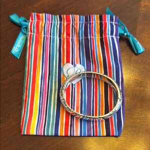 Brighton Pebble Hinged Bangle Bracelet